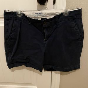 Old Navy navy shorts 5” inseam